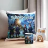 Magiczny zestaw prezentowy Poduszka i Kubek dla czarodzieja do szkoły magii
